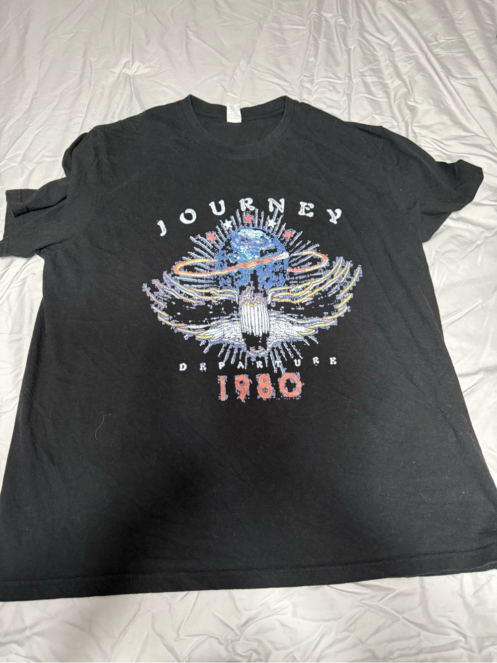 SHEIN Black Journey 1980 Graphic Tee